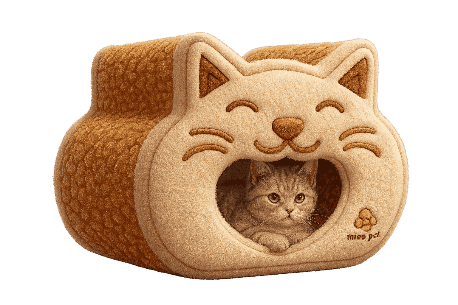 Happy pet illustration